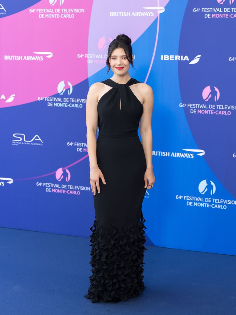 Hanako Greensmith attends the Opening Ceremony during the 64th Monte-Carlo Television Festival on June 13, 2025