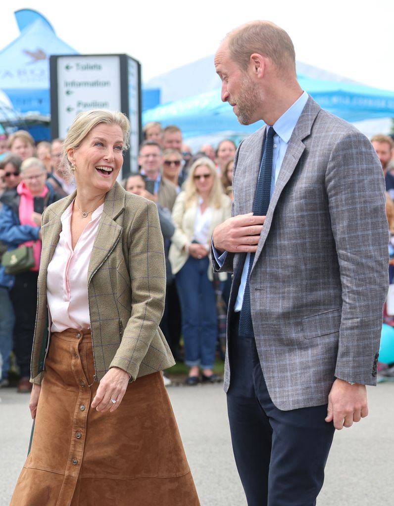 Prince William and Duchess Sophie's growing royal bond on display during rare team-up