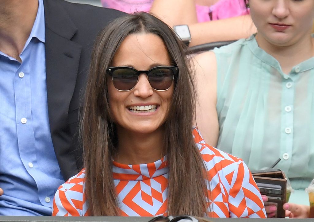 That year, the mother-of-three took her seat to watch tennis legend Roger Federer in action from the Royal Box at Centre Court that year, rocking a mini dress by high-end designer, Tabitha Webb.