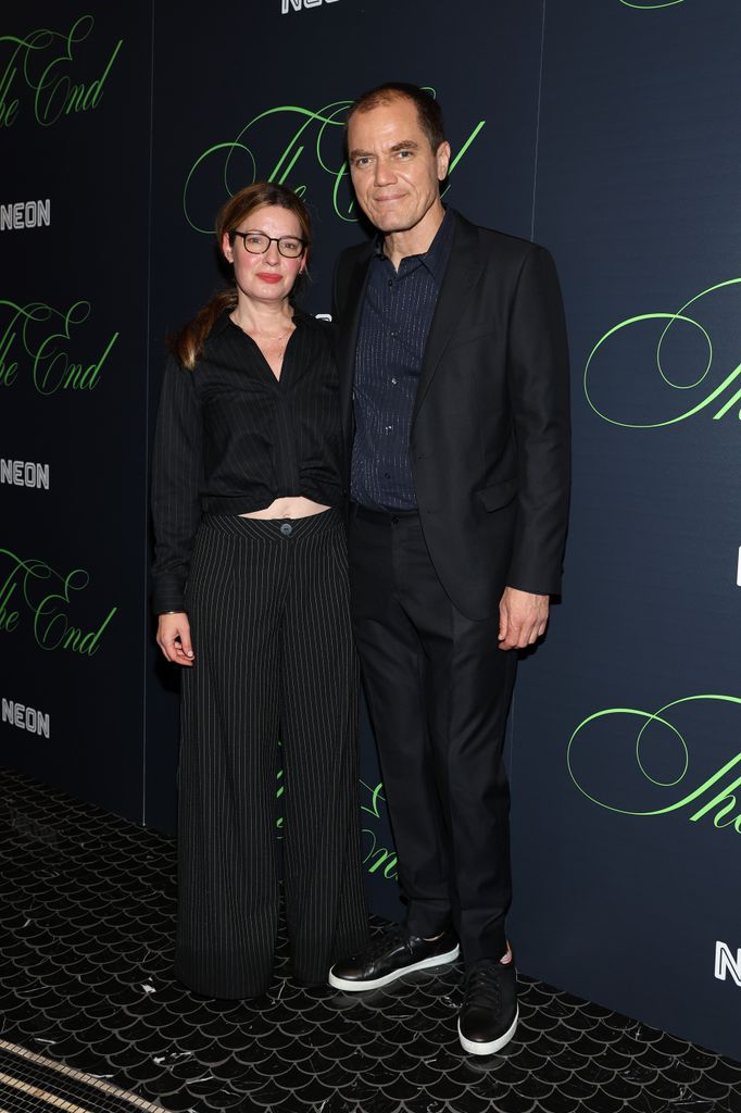 Kate Arrington and Michael Shannon at "The End" special screening