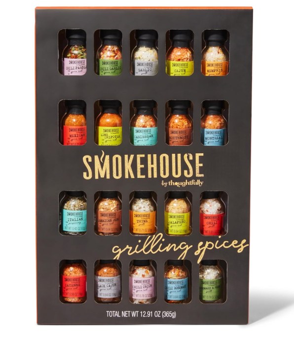 smokehouse by thoughtfully ultimate grilling spice set.