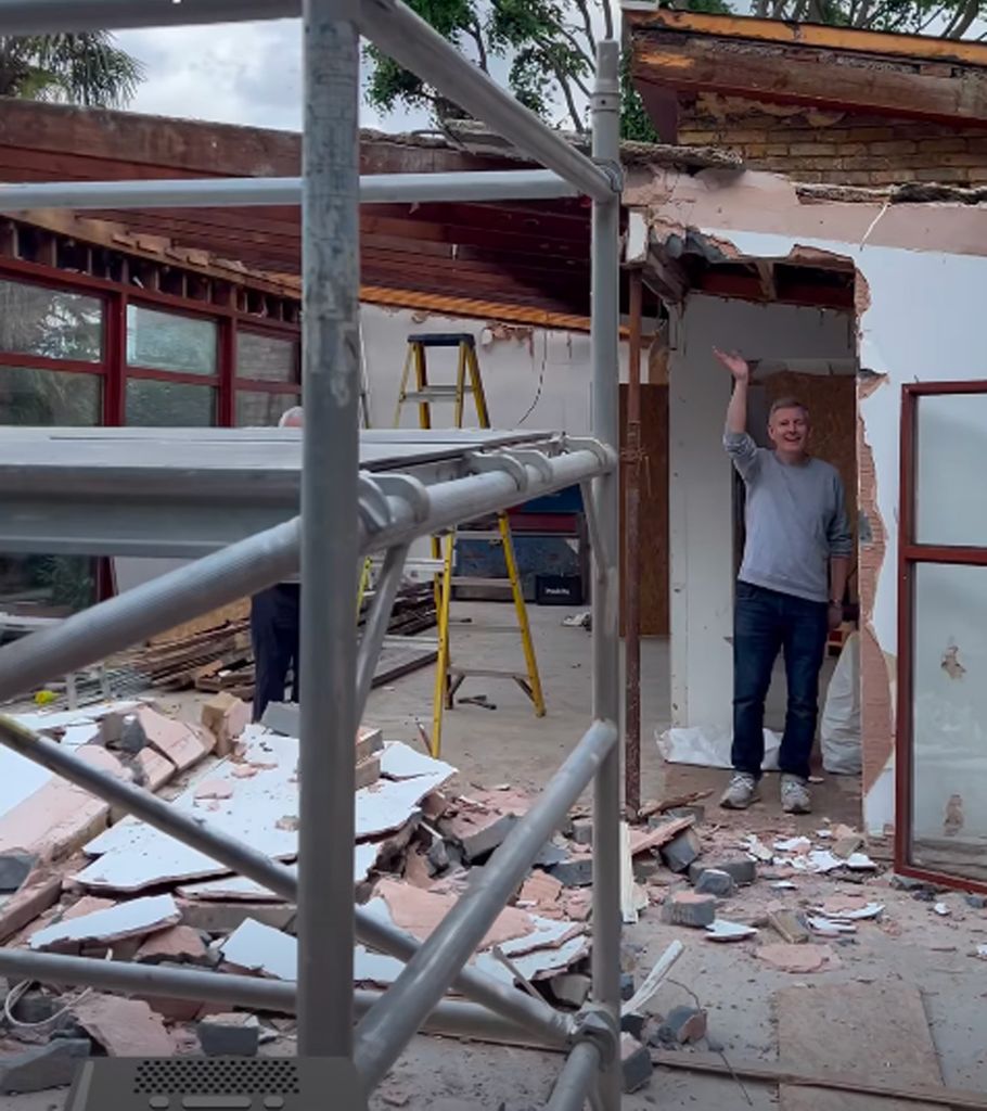 Patrick and Cat began extensive renoveations on their fixer-upper home last year