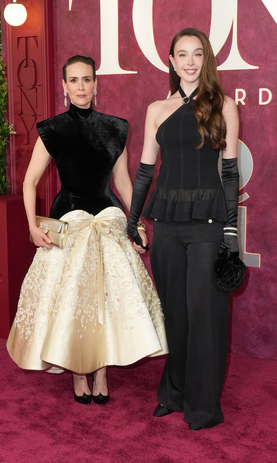 Sarah Paulson and Ella Beatty at the 78th Annual Tony Awards