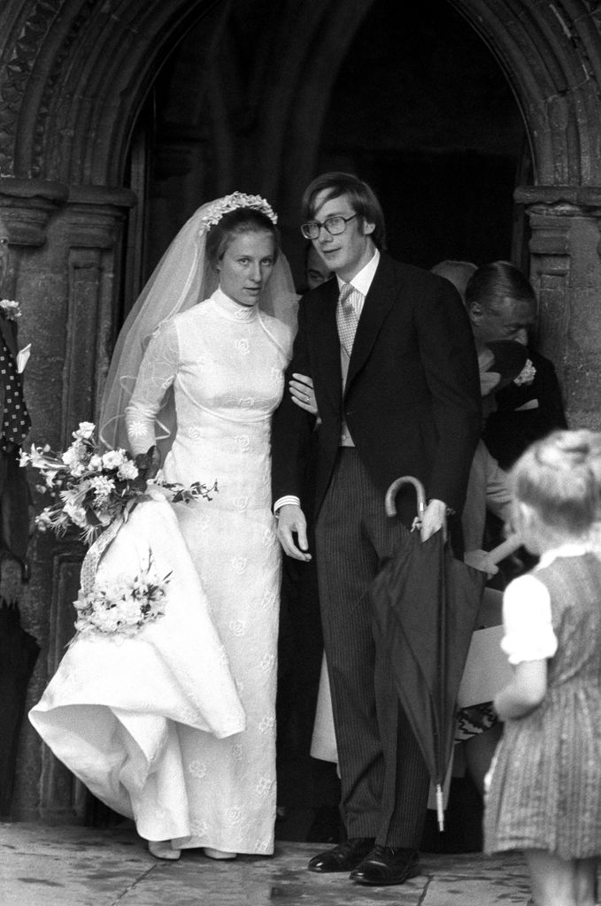 Prince Richard and Birgitte on their wedding day