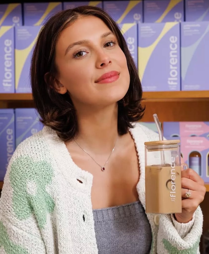 Millie often takes to the brand's Instagram to promote her product