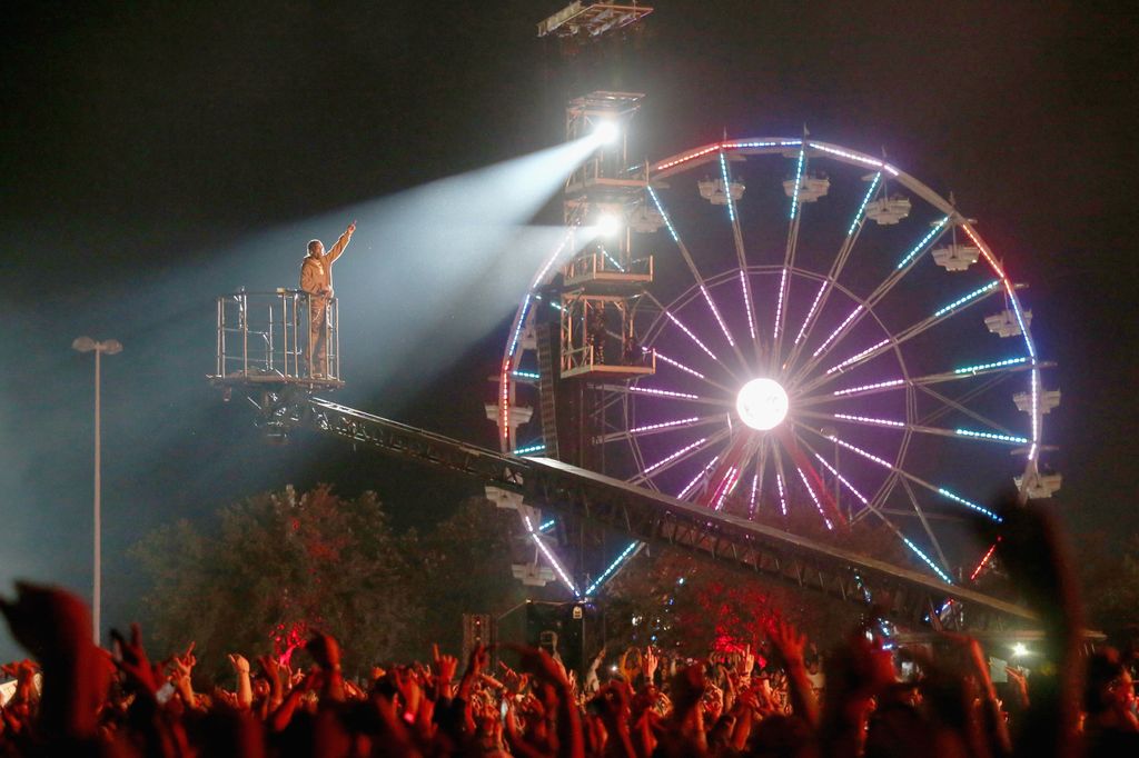 Travis Scott performs in concert during his second annual Astroworld Festival at NRG Park on November 9, 2019 in Houston, Texas