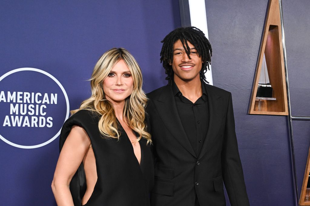 heidi klum henry samuel amas carpet