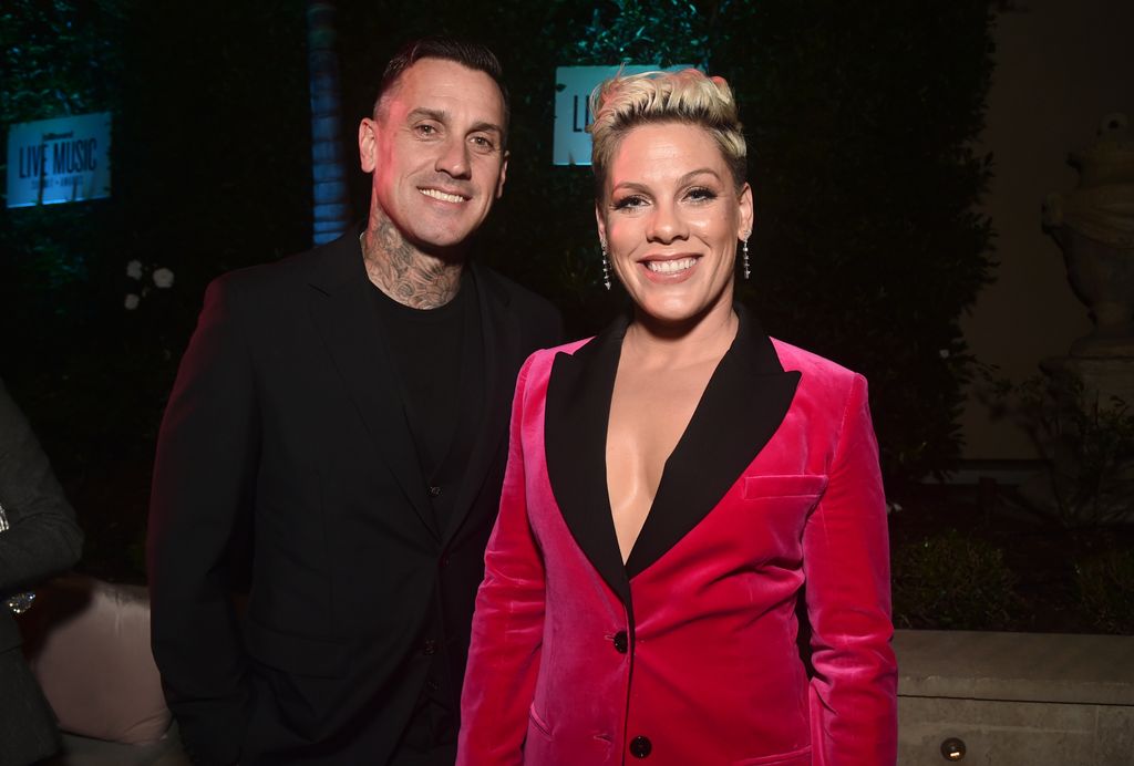 Pink and Carey Hart 