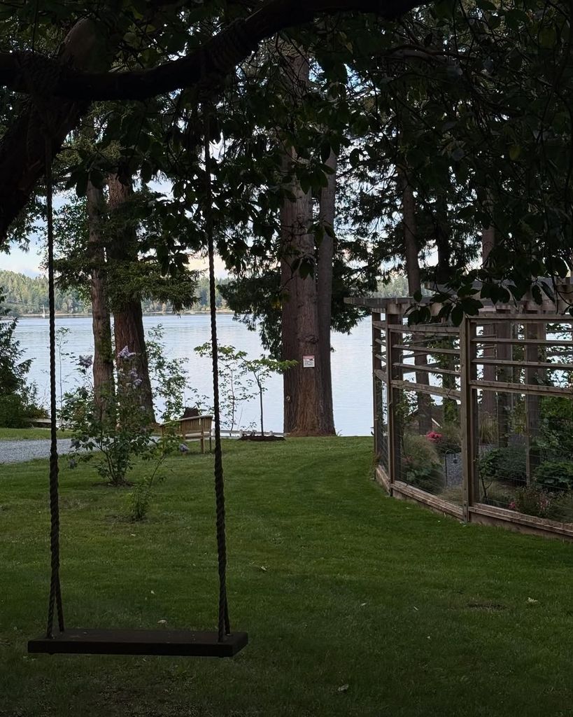 Another photo from the Baywatch star's incredible backyard 