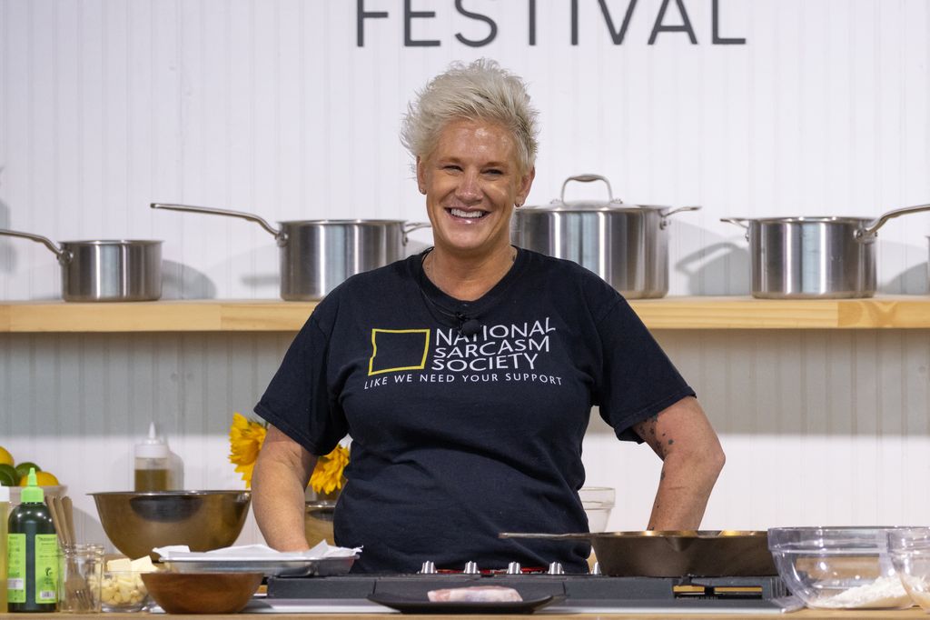 Chef Anne Burrell attends the Austin FOOD & WINE Festival at Auditorium Shores on November 05, 2023 in Austin, Texas