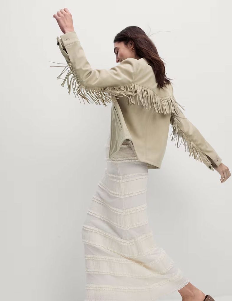 M&S Fringed Jacket