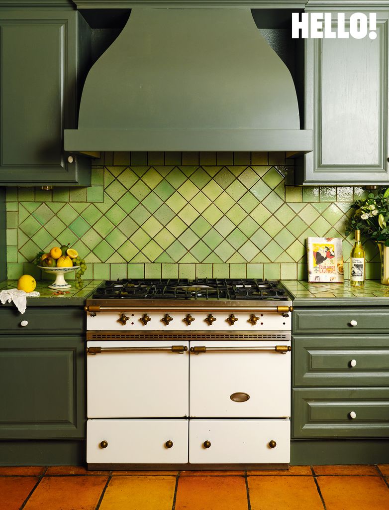 The kitchen in the “house within a house”