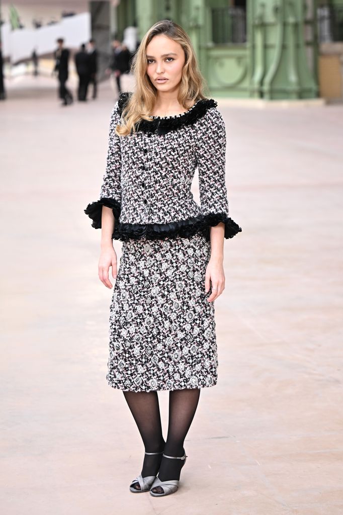 Lily-Rose Depp oozed French-girl flair