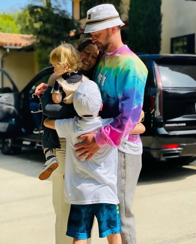 Justin and Jessica like to keep their kids away from the spotlight