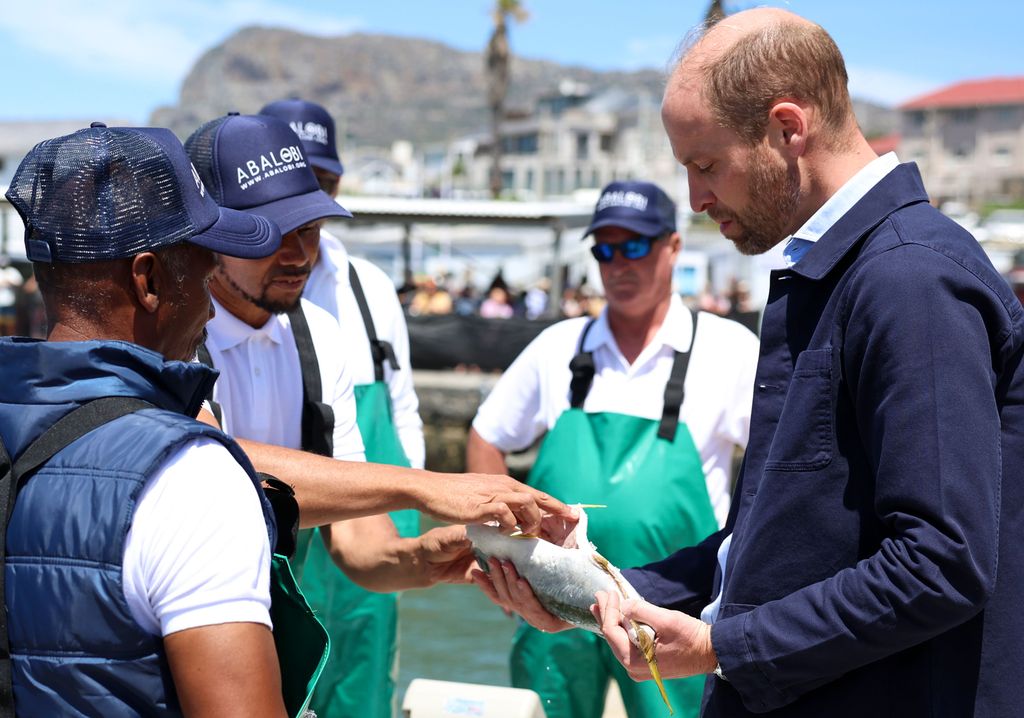 prince william meeting with fishermen