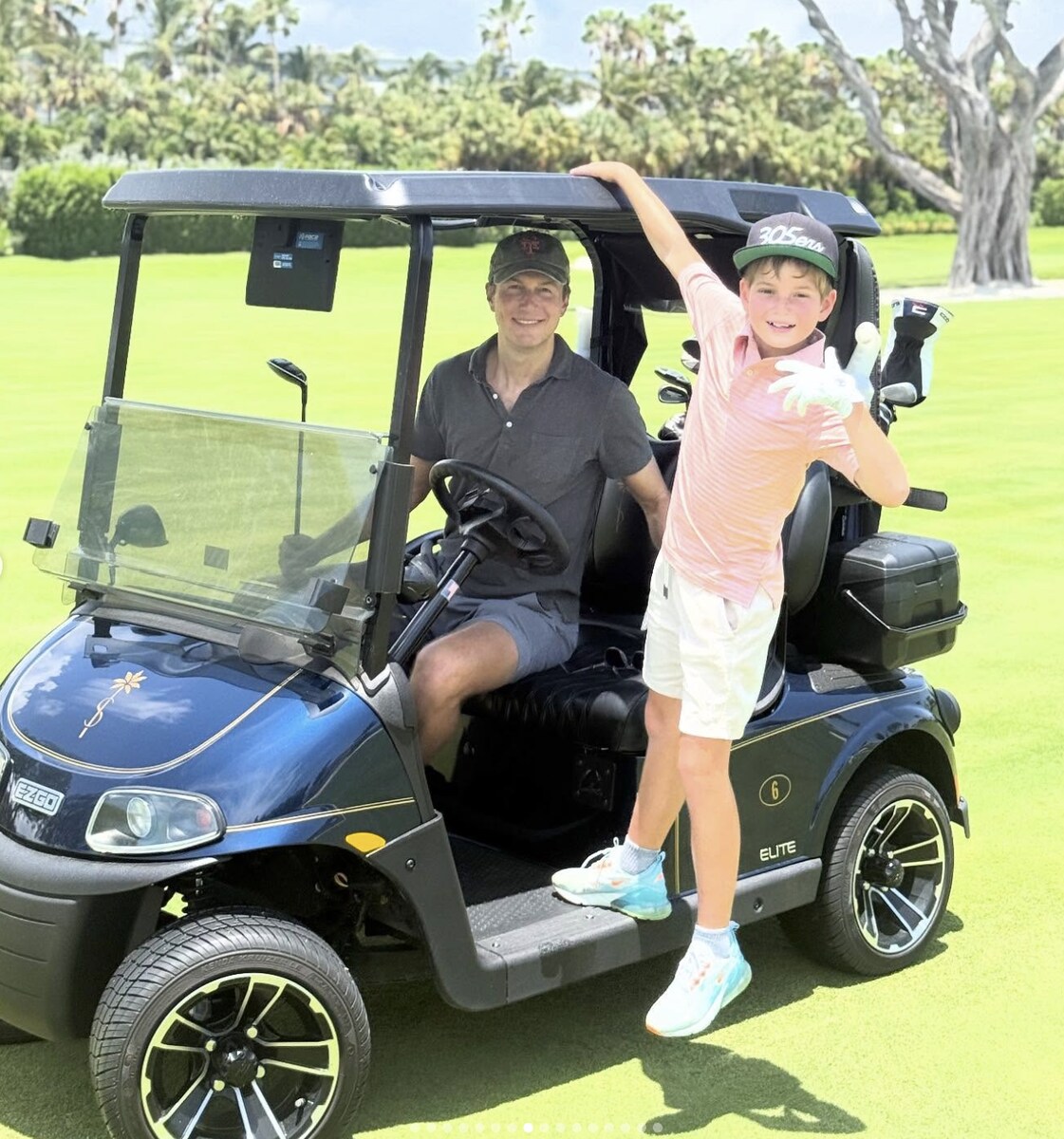 She also shared photos of her kids and her husband, Jared Kushner