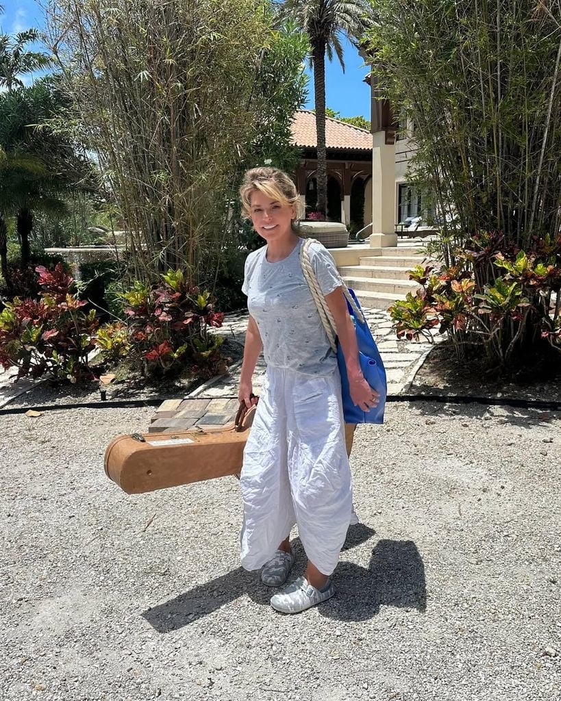 Shania is having an exciting year - pictured after recording new music 