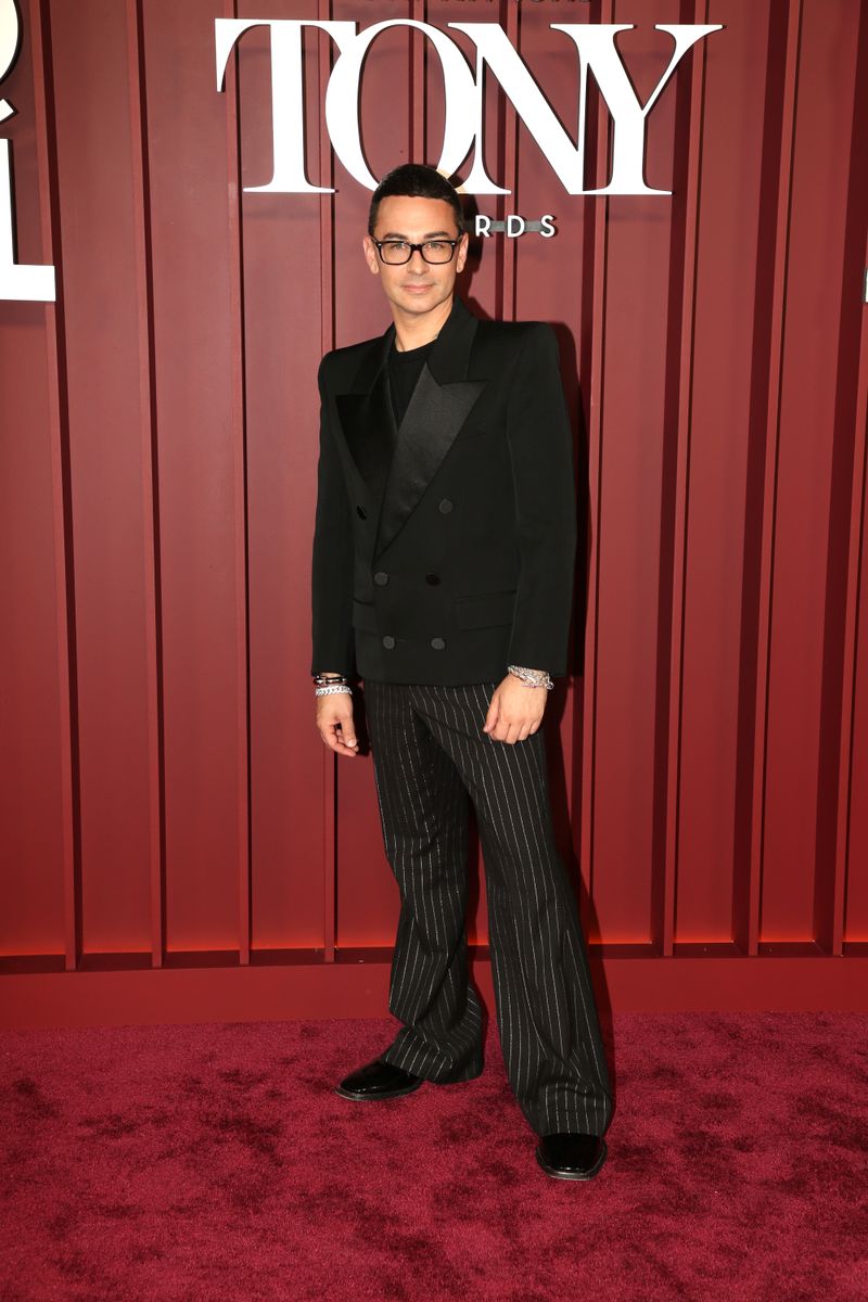 Christian Siriano at The 78th Annual Tony Awards at Radio City Music Hall on June 08, 2025 in New York City.  