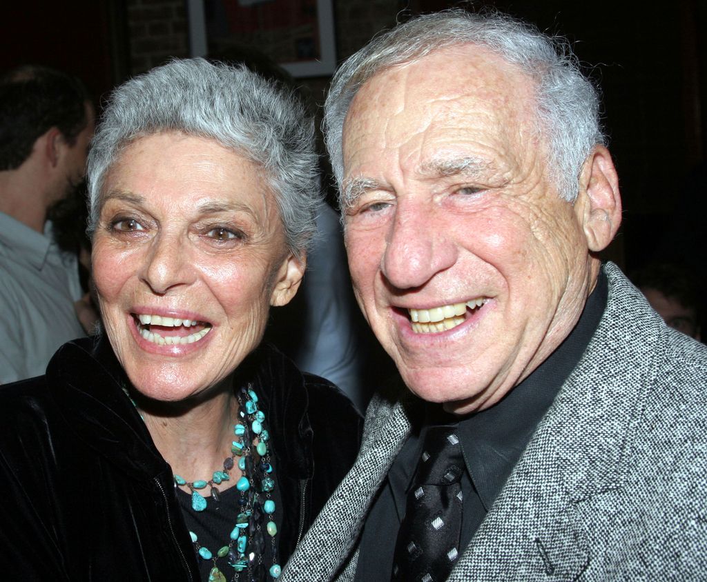 Mel Brooks and Anne Bancroft in 2005
