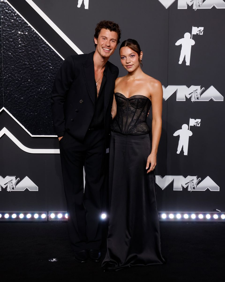 Shawn Mendes and Aaliyah Mendes attend the 2024 MTV Video Music Awards 