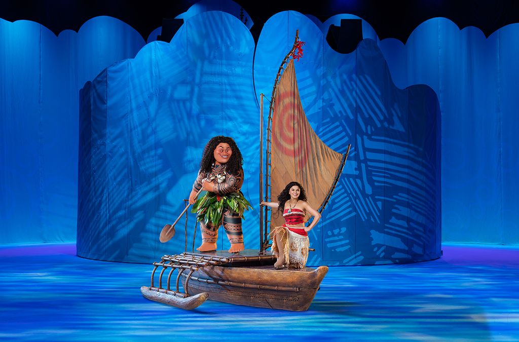 Maui & Moana in Disney On Ice
