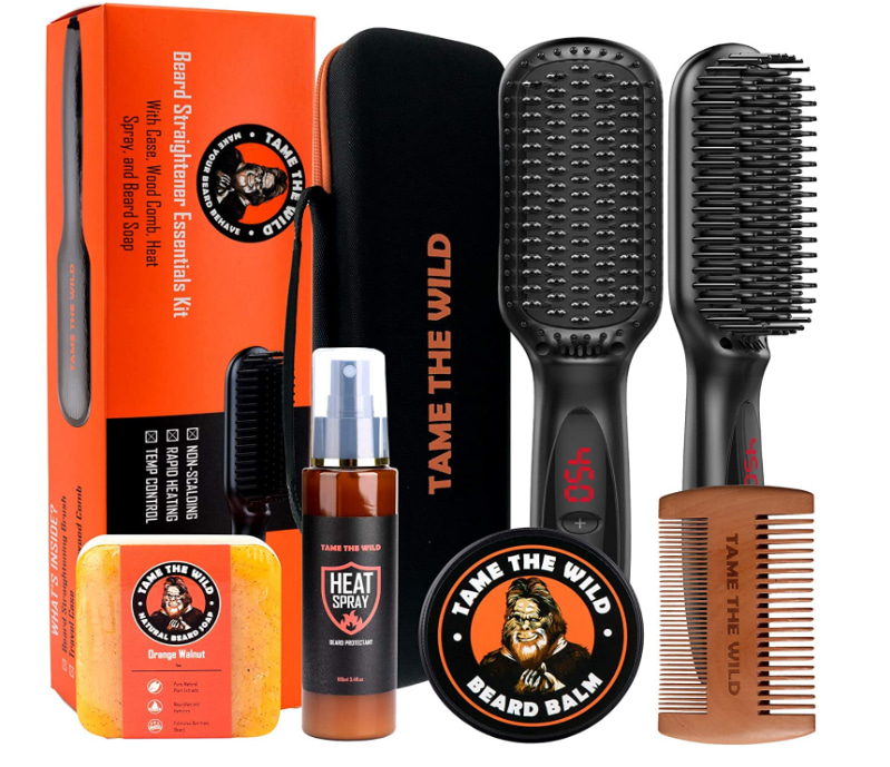 Tame The Wild Pro Beard Grooming Kit for Men.
