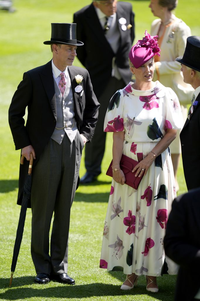 Edward and Sophie at Royal Ascot