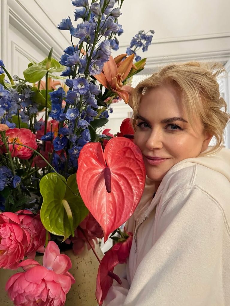 Nicole Kidman shared a photo of herself on her birthday on June 20