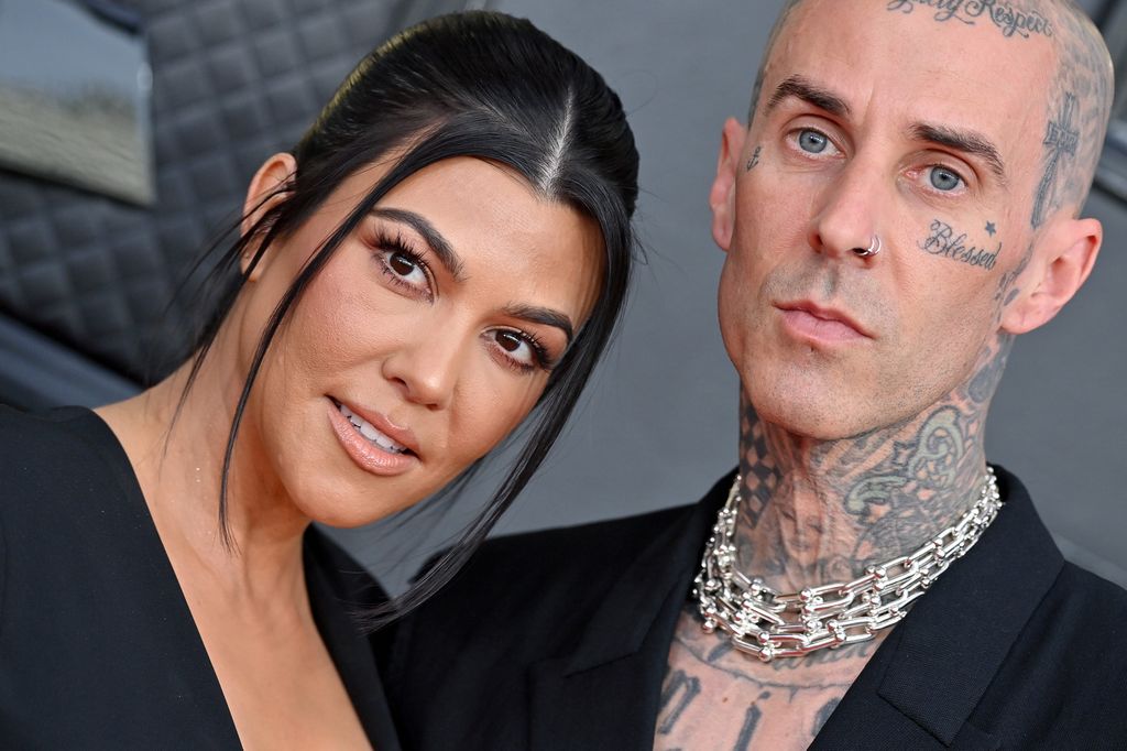 Kourtney Kardashian and Travis Barker 