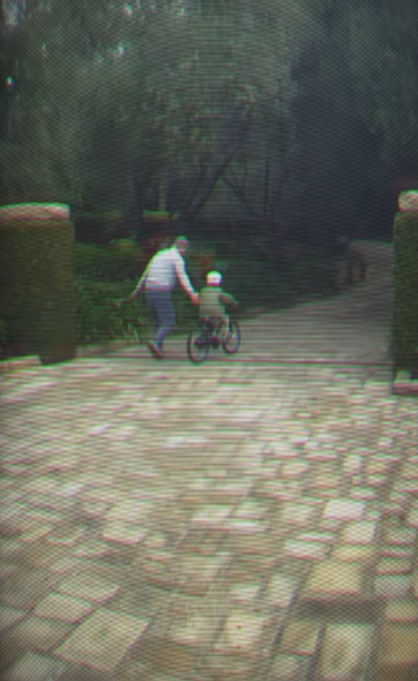 Prince Harry teaching Archie to ride his bike
