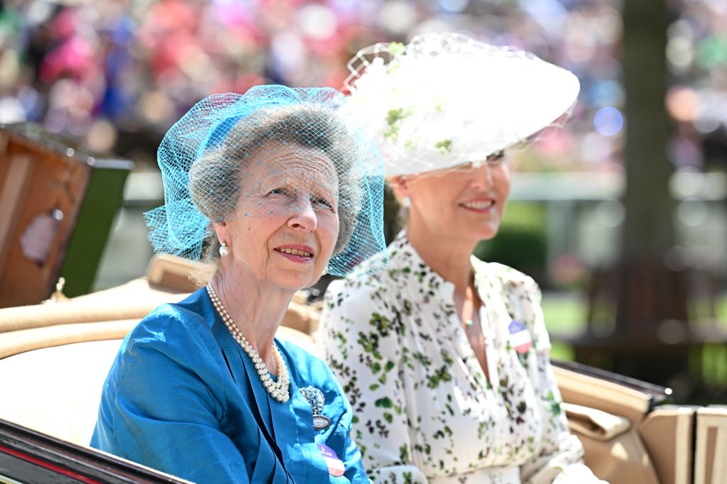 Princess Anne attends day three of Royal Ascot