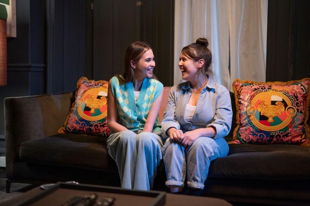 Vera star Rhiannon Clements shares the screen with Rosie