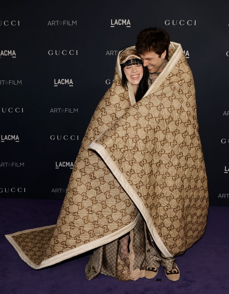 Billie Eilish and Jesse Rutherford attend the 11th Annual LACMA Art + Film Gala at Los Angeles County Museum of Art on November 05, 2022 in Los Angeles, California. (Photo by Kevin Winter/Getty Images)