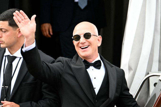 Jeff Bezos at His Wedding