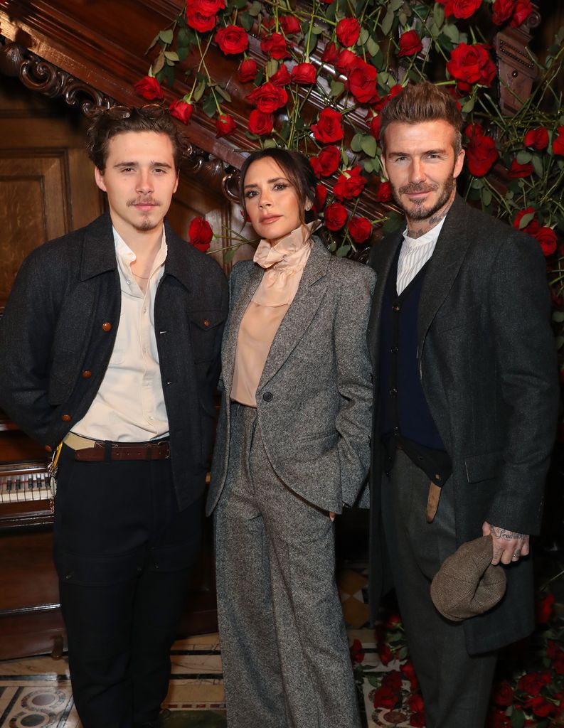 Brooklyn david victoria beckham 