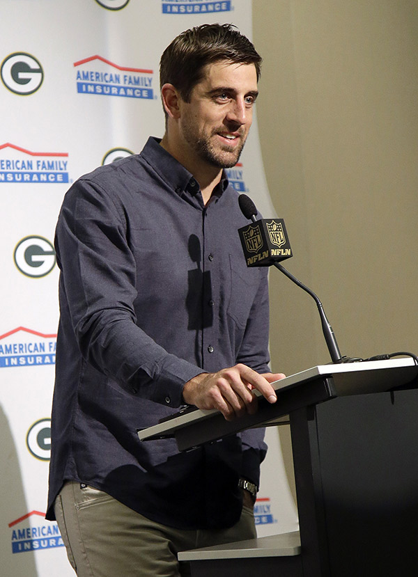 Aaron Rodgers — PICS