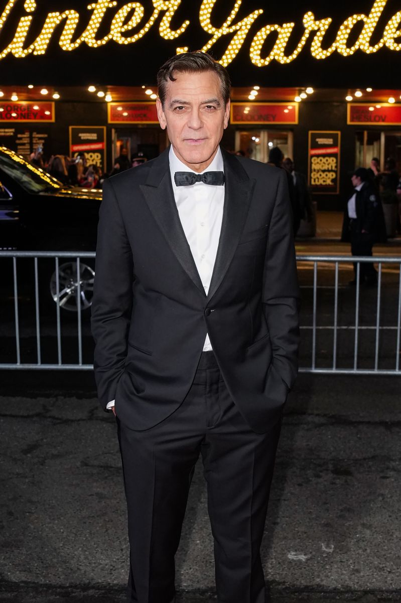 George Clooney at the "Good Night, and Good Luck," Opening Night 