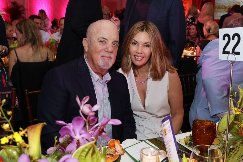 Billy Joel and Alexis Joel 