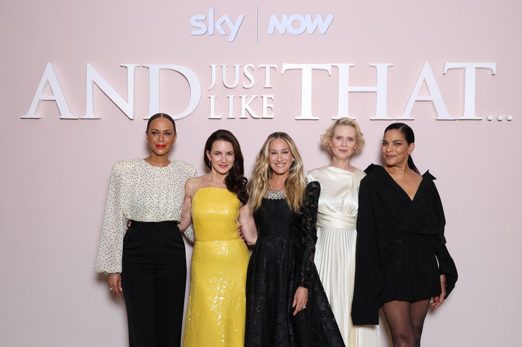 cast of and just like that