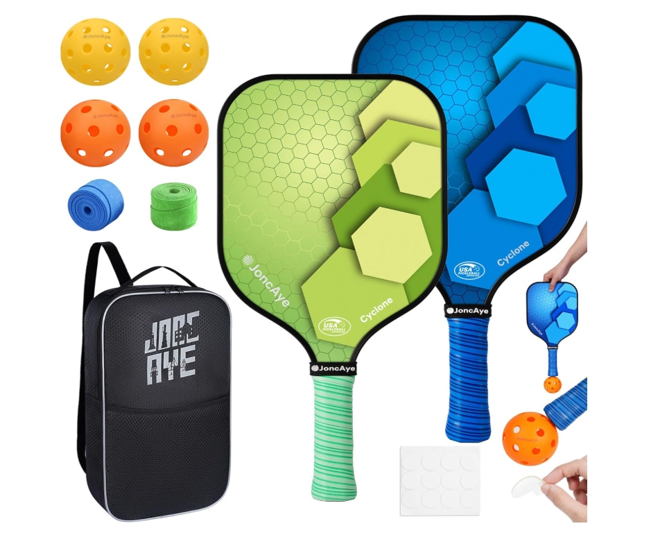 JoncAye Pickle Ball Set.