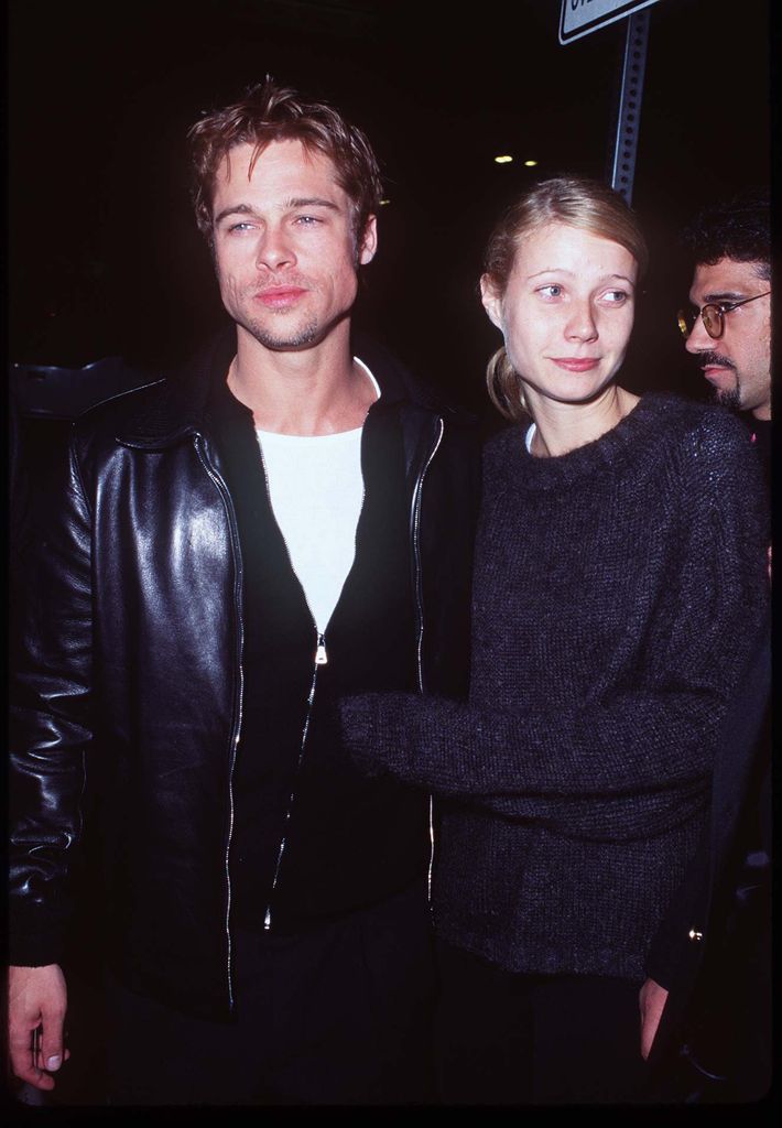 Gwyneth Paltrow and Brad Pitt 