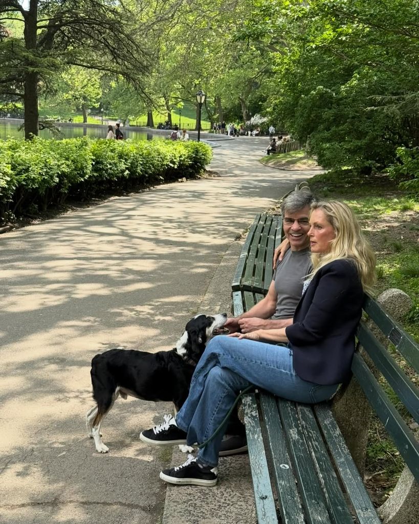 The couple loves to enjoy walks in the park 