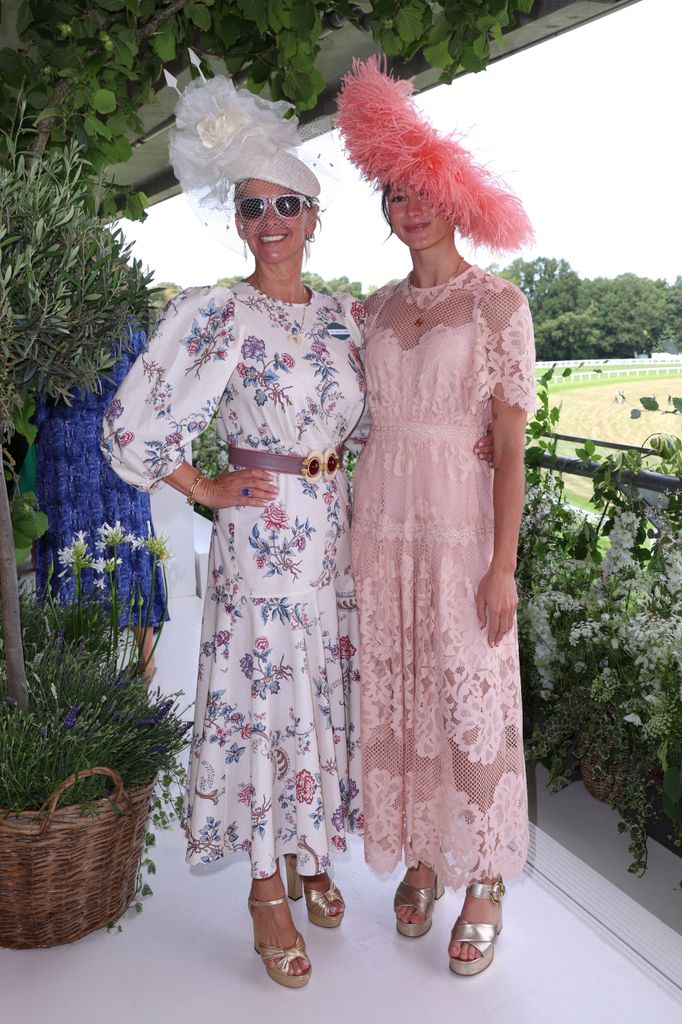 Fiona Howden & Jemima Howden attend Royal Ascot on June 17, 2025 in Ascot, England. (Photo by Hoda Davaine for Howden Group/Getty Images)
