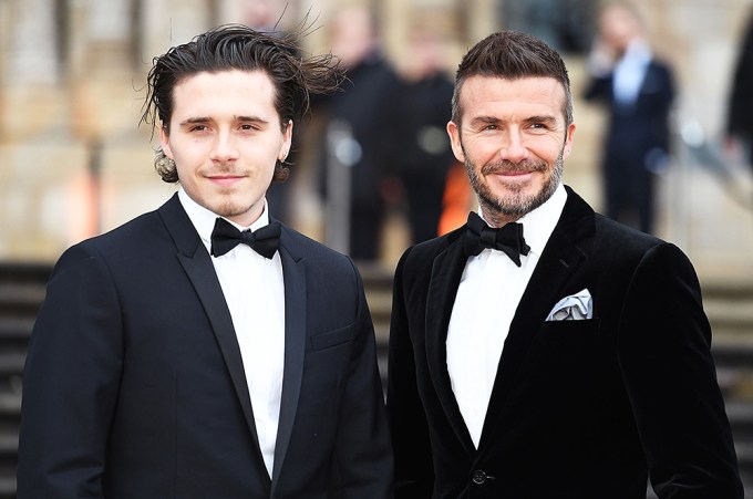 David & Brooklyn Beckham
