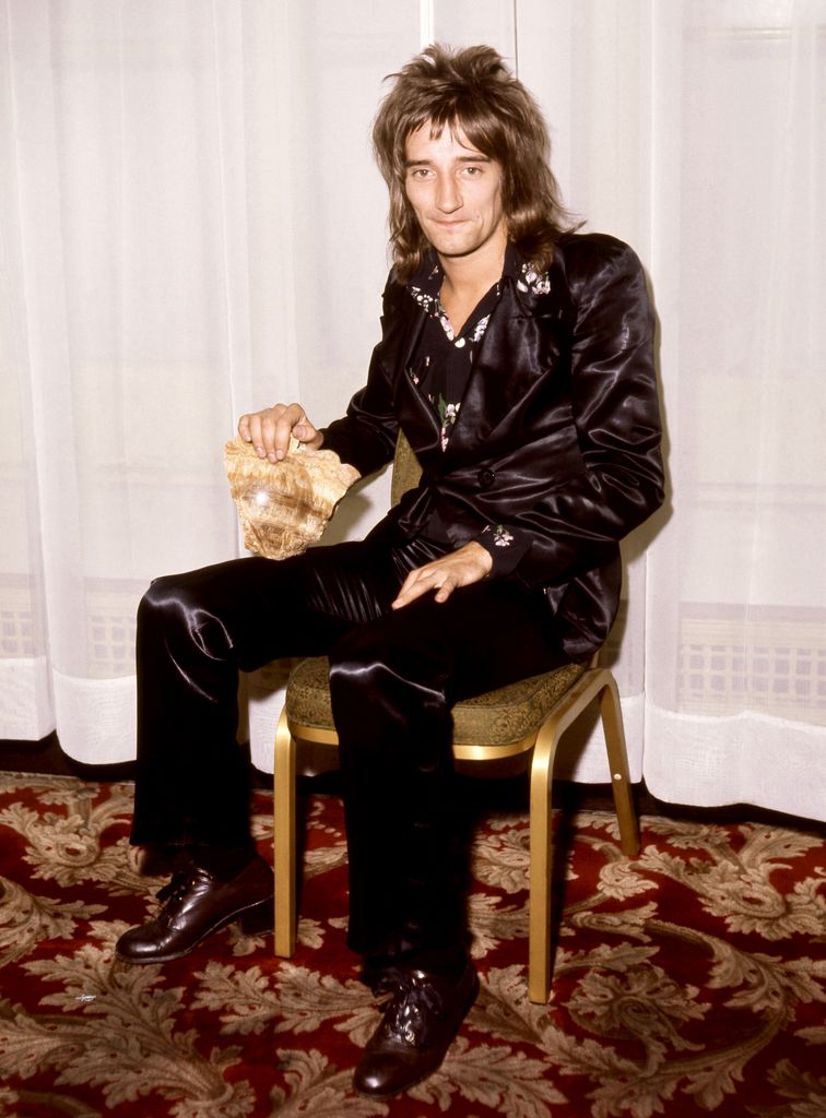 British rock singer Rod Stewart poses for a portrait in London, England, September 15, 1971