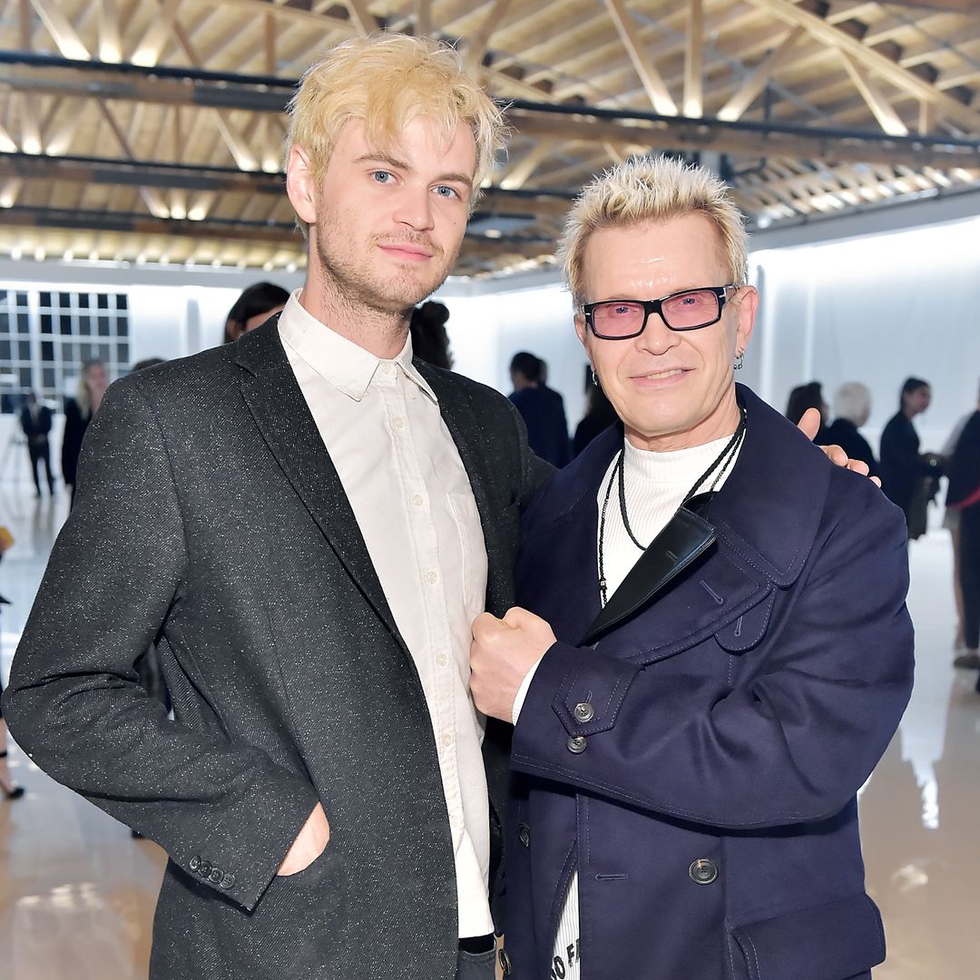 Willem Wolfe and Billy Idol attend Mr Chow 50 Years on February 16, 2018 in Vernon, California