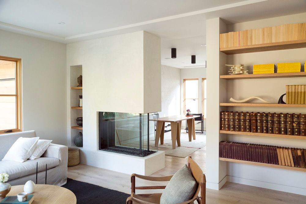 Living room in Jon Hamm's home