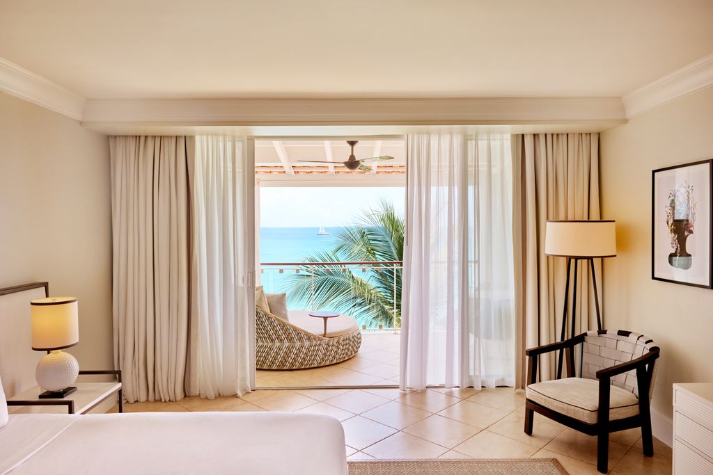The spacious rooms felt very luxurious