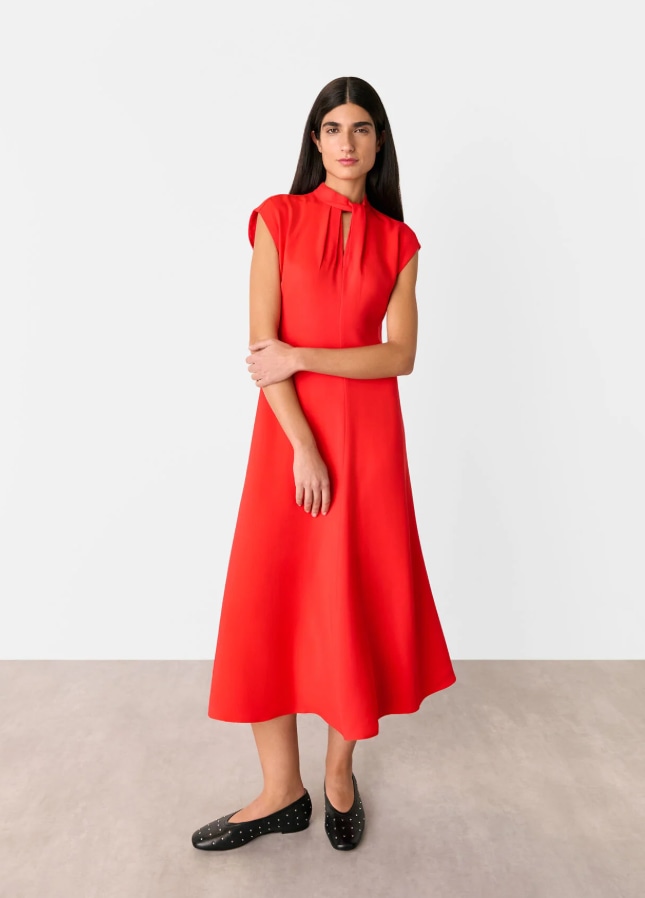  princess eugenie red ascot dress whistles