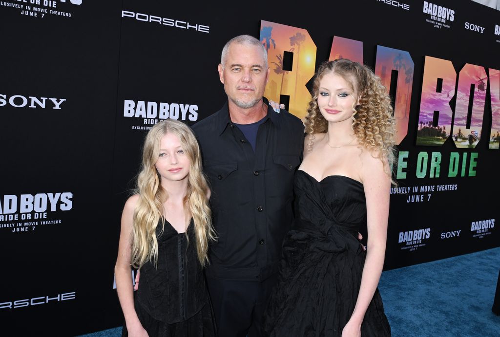 Eric's daughters Billie and Georgia look just like their mom